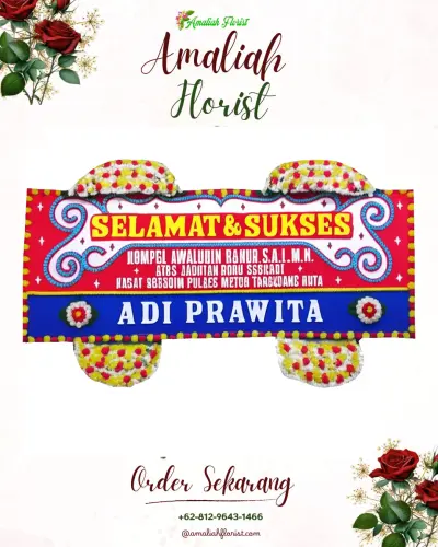 Karangan Bunga Ucapan Selamat di Cikuda